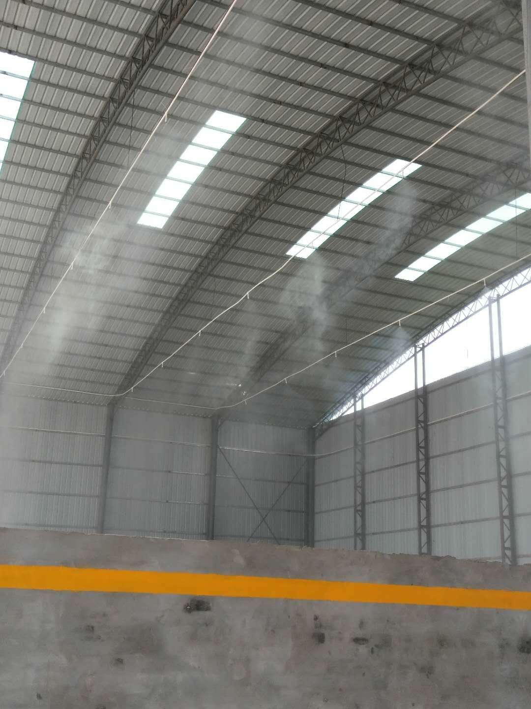 鄭州料廠噴霧降塵設備
